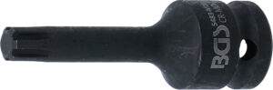 Kraft-Bit-Insats | Längd 75 mm | 12,5 mm (1/2") | Kil-profil (för RIBE) M10