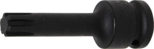 Kraft-Bit-Insats | Längd 75 mm | 12,5 mm (1/2") | Kil-profil (för RIBE) M12