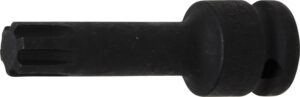 Kraft-Bit-Insats | Längd 75 mm | 12,5 mm (1/2") | Kil-profil (för RIBE) M14