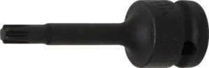Kraft-Bit-Insats | Längd 75 mm | 12,5 mm (1/2") | Kil-profil (för RIBE) M7