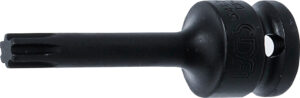 Kraft-Bit-Insats | Längd 75 mm | 12,5 mm (1/2") | Kil-profil (för RIBE) M9