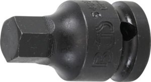 Kraft-Bit-Insats | Längd 42 mm | 12,5 mm (1/2") | Inre sexkant 13 mm