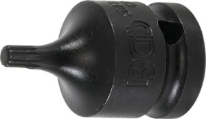 Kraft-Bit-Insats | Längd 43 mm | 12,5 mm (1/2") | Inre mångtandad (för XZN) M5