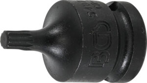 Kraft-Bit-Insats | Längd 43 mm | 12,5 mm (1/2") | Inre mångtandad (för XZN) M6