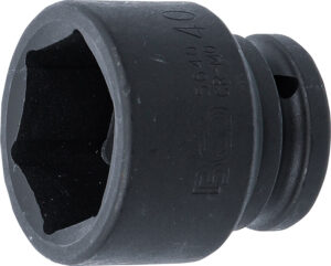 Krafthylsa Sexkant | 20 mm (3/4") | 40 mm