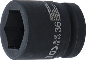 Krafthylsa Sexkant | 25 mm (1") | 36 mm