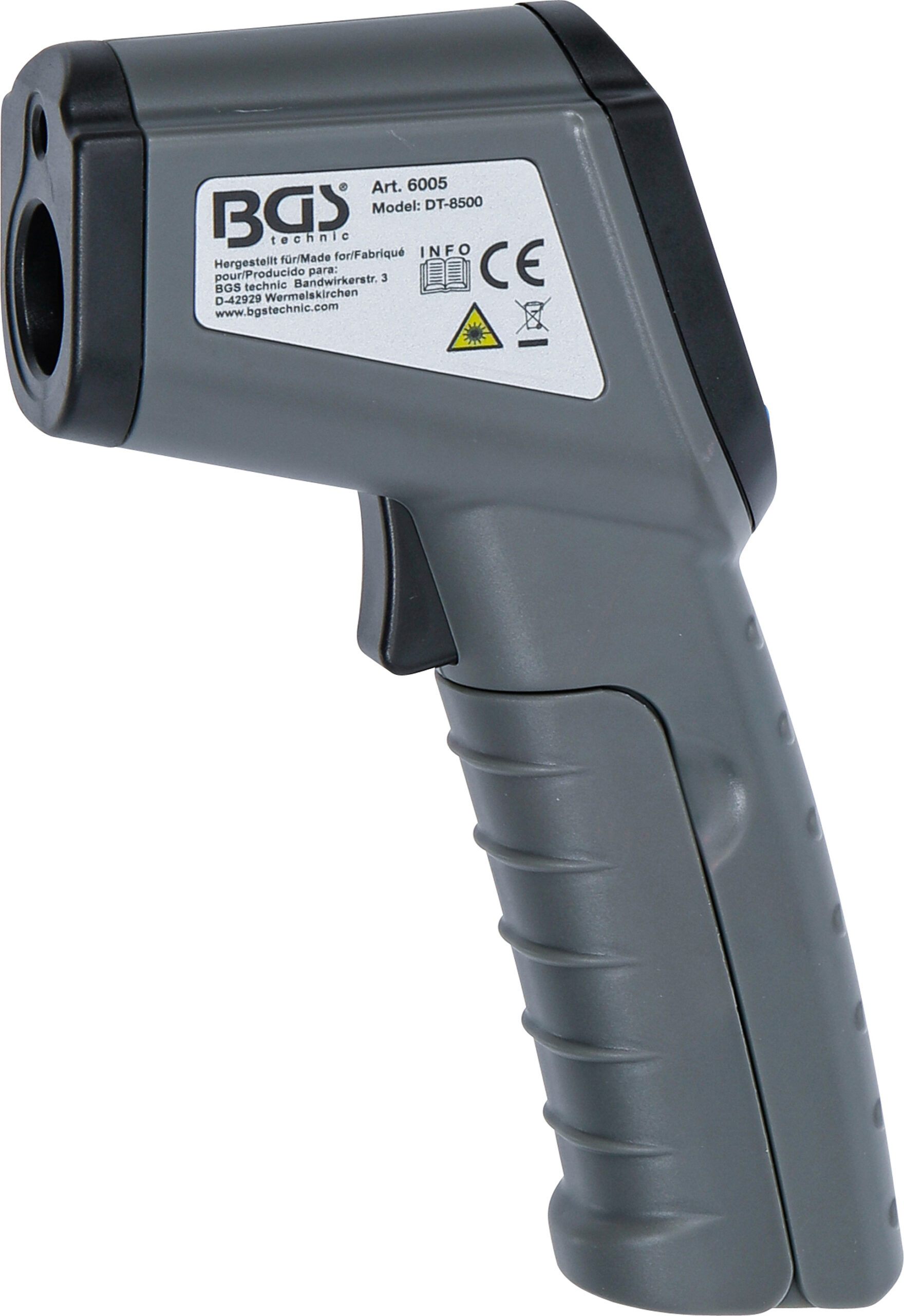 Digital-lasertermometer | -50 °C btill +500 °C