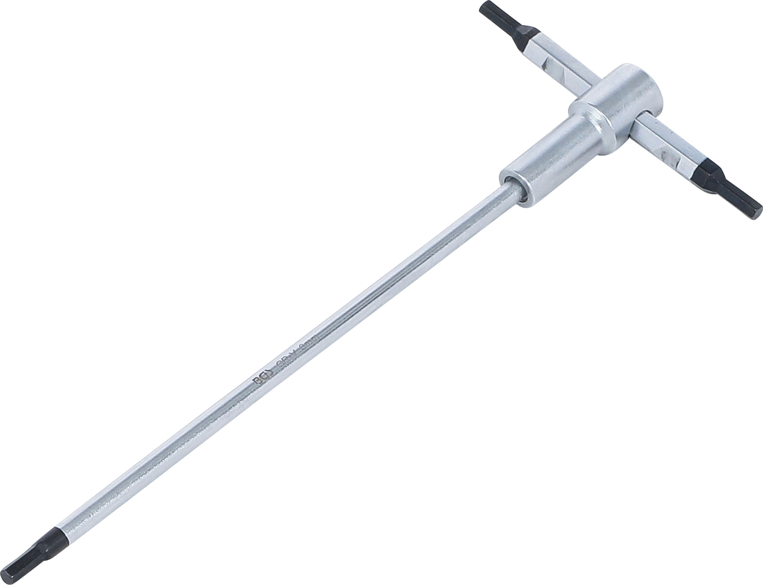 Skruvmejsel med T-glidhandtag | Inre sexkant | 3 mm