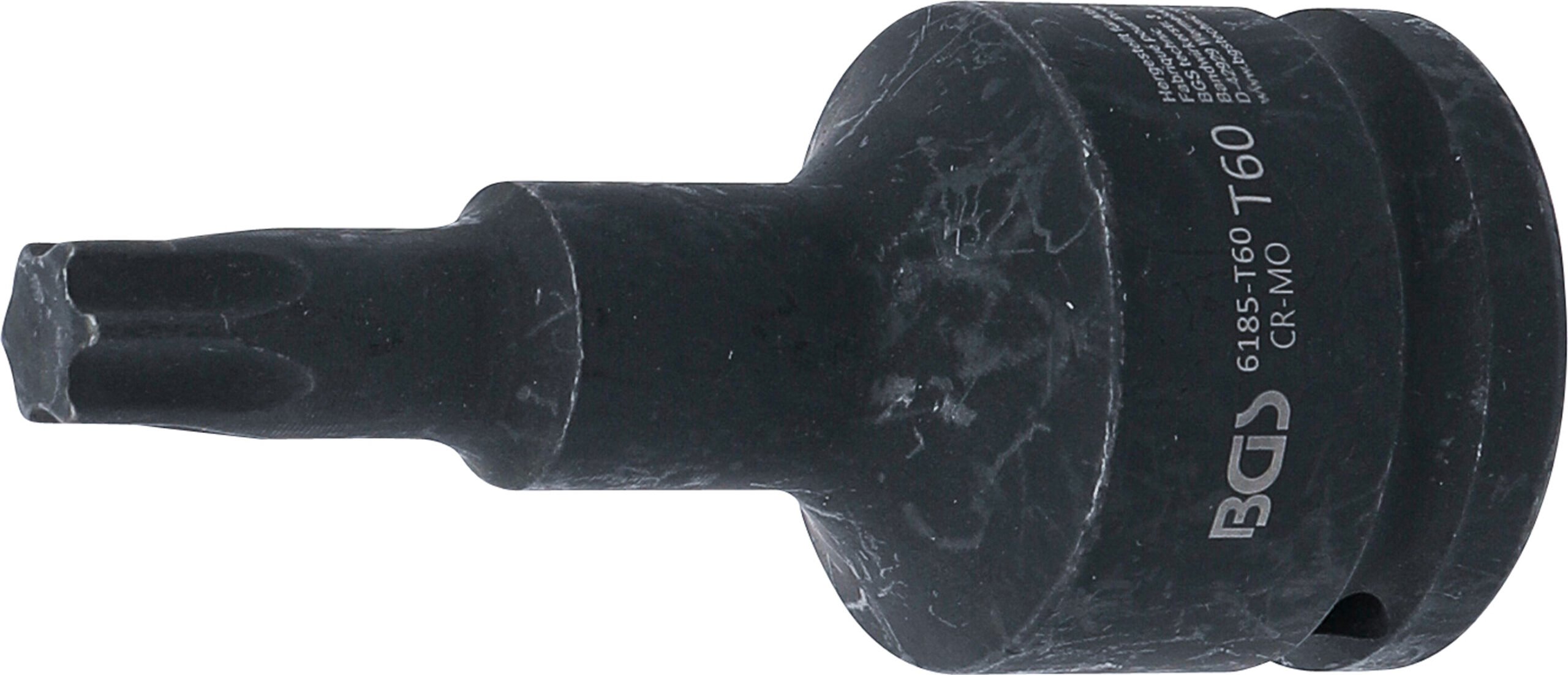 Kraft-Bit-Insats | Längd 100 mm | 20 mm (3/4") | T-Profil (för Torx) T60