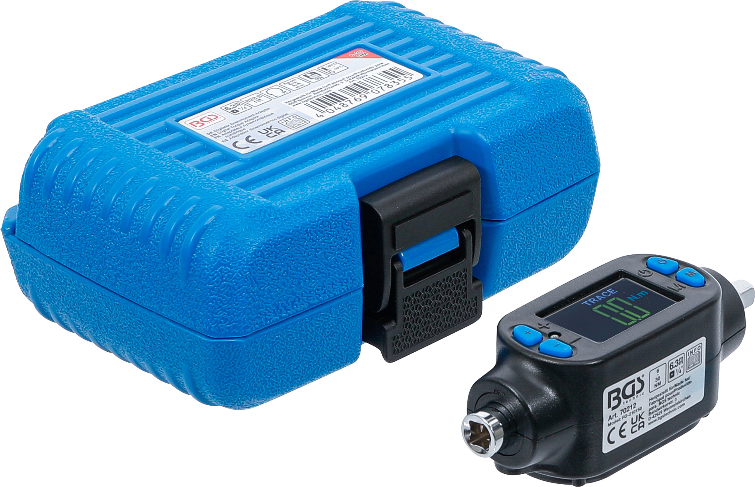 Digital momentadapter | 6,3 mm (1/4") | 6 - 30 Nm