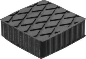 Gummiplattor | för lift | 116,5 x 116,5 x 36,5 mm