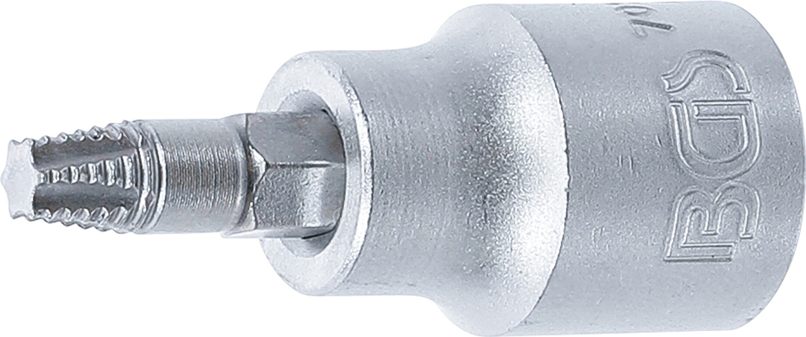 Skruvmejsel-bit-insats | Inre fyrkant 10 mm (3/8") | För defekt T-Profil (för Torx) T27