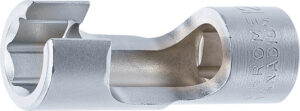 Specialhylsa, slitsad | 10 mm (3/8") | 12 mm