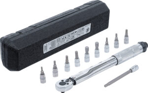 Momentnyckel-sats | 6,3 mm (1/4") | 2 - 24 Nm | 11 delar