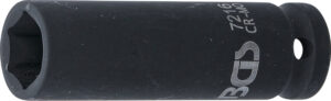 Krafthylsa Sexkant, djup | 12,5 mm (1/2") | 16 mm