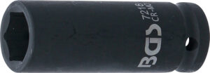 Krafthylsa Sexkant, djup | 12,5 mm (1/2") | 18 mm