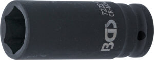 Krafthylsa Sexkant, djup | 12,5 mm (1/2") | 22 mm
