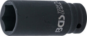 Krafthylsa Sexkant, djup | 12,5 mm (1/2") | 24 mm