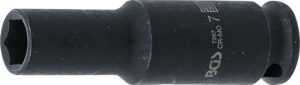 Krafthylsa Sexkant, djup | 6,3 mm (1/4") | 7 mm