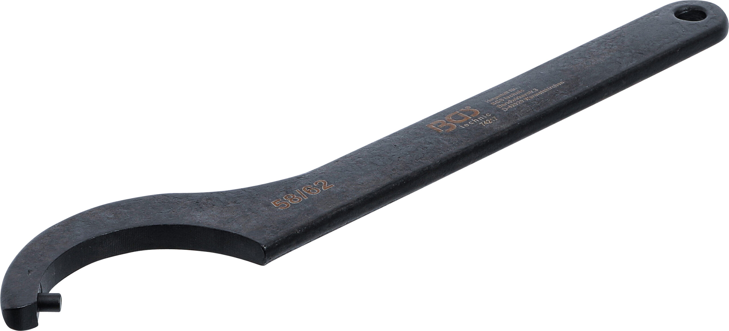 Haknyckel med tappar | 58 - 62 mm