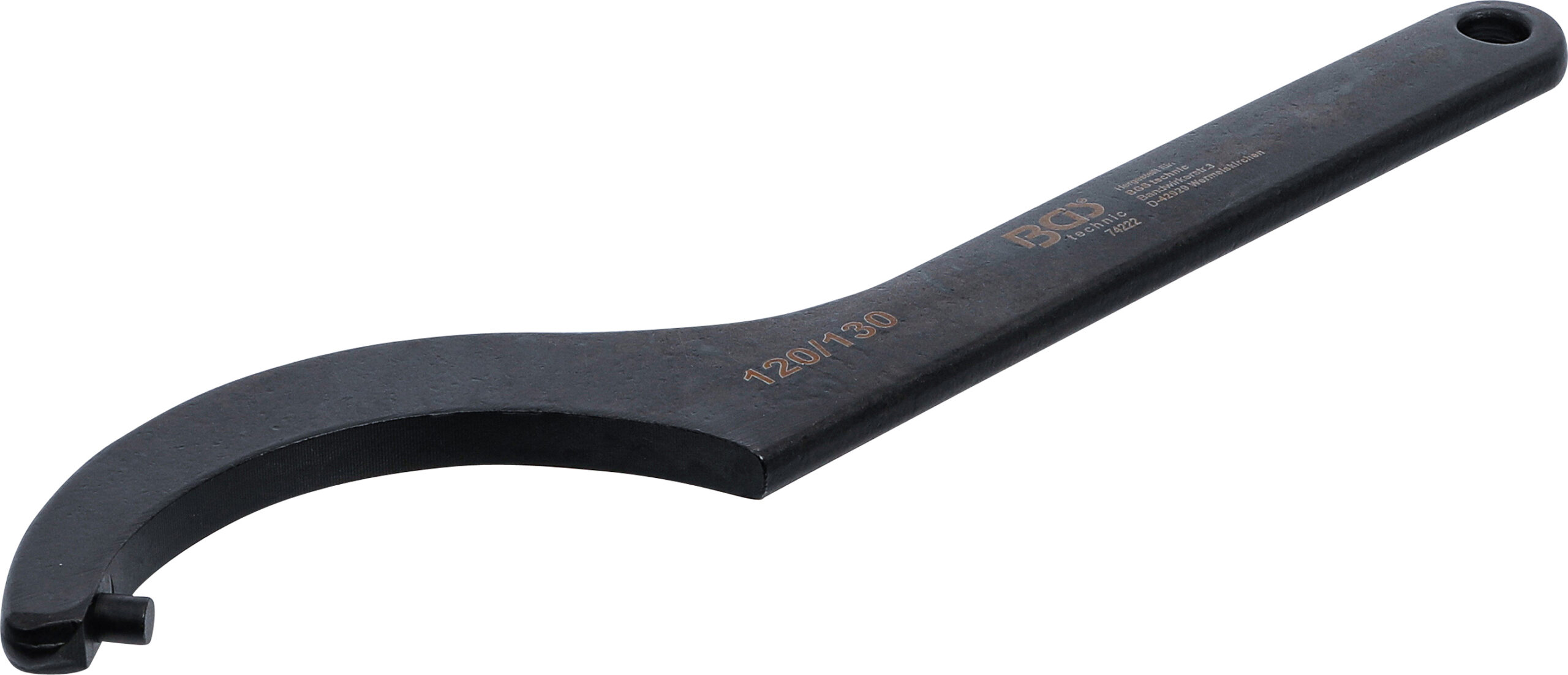 Haknyckel med tappar | 120 - 130 mm