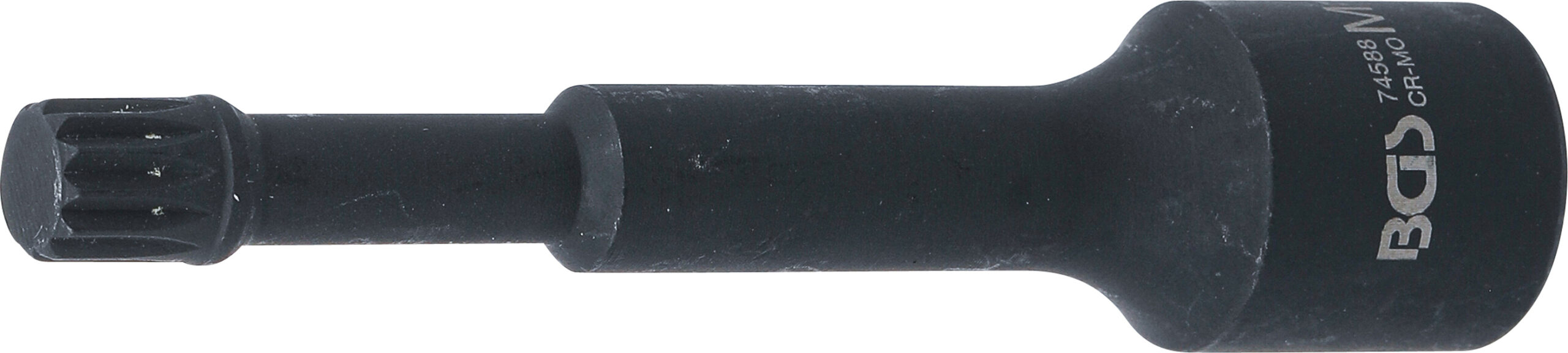 Kraft-special bithylsa | Längd 115 mm | 12,5 mm (1/2") | Inre mångtandad (för XZN) M12 | för VAG
