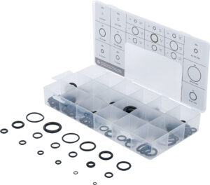 O-Ring-sortiment | Ø 3 - 22 mm | 225 delar