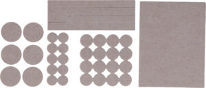 Filtdynor-sats | Beige | 38 delar