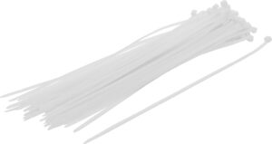 Buntband-sortiment | vitt | 4,8 x 300 mm | 50 delar