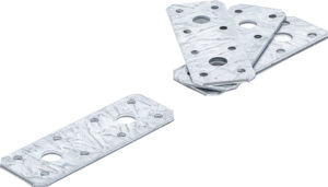 Flatkontakt | 100 x 35 x 2 mm | 4 delar