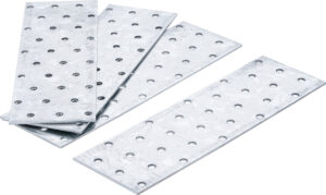 Stål-hålskivor-sortiment | 200 x 60 x 2 mm | 4 delar