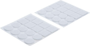 Filtdynor-sats | Vit | 32 delar