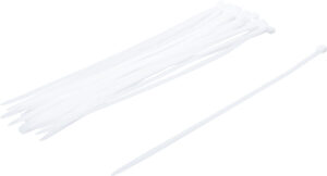Buntband-sortiment | vitt | 8,0 x 400 mm | 30 delar