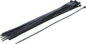 Buntband-sortiment | svart | 7,6 x 500 mm | 20 delar