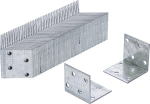 Vinkelbeslag | 40 x 40 x 40 x 2 mm | Sparförpackning | 50 st.
