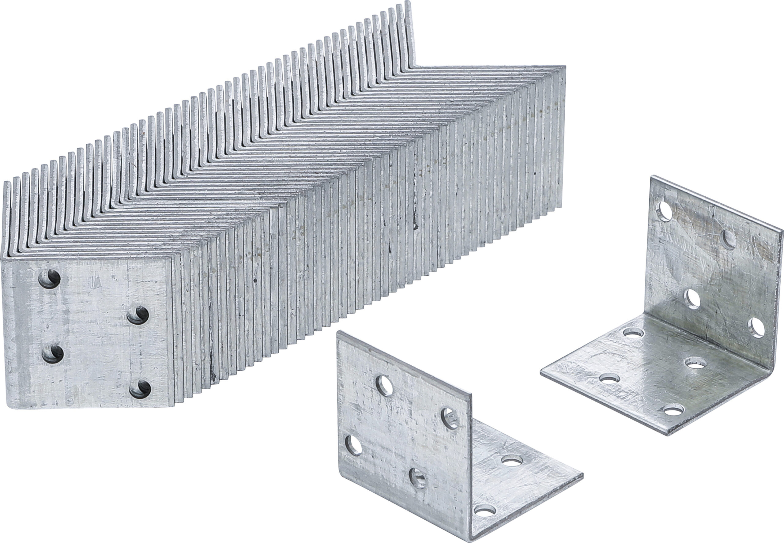 Vinkelbeslag | 40 x 40 x 40 x 2 mm | Sparförpackning | 50 st.