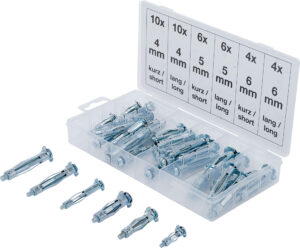 Expander-/Ankarplugg-Sortiment | 40 delar