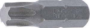 Bit | Längd 30 mm | Yttre sexkant 8 mm (5/16") | T-Profil (för Torx) T45