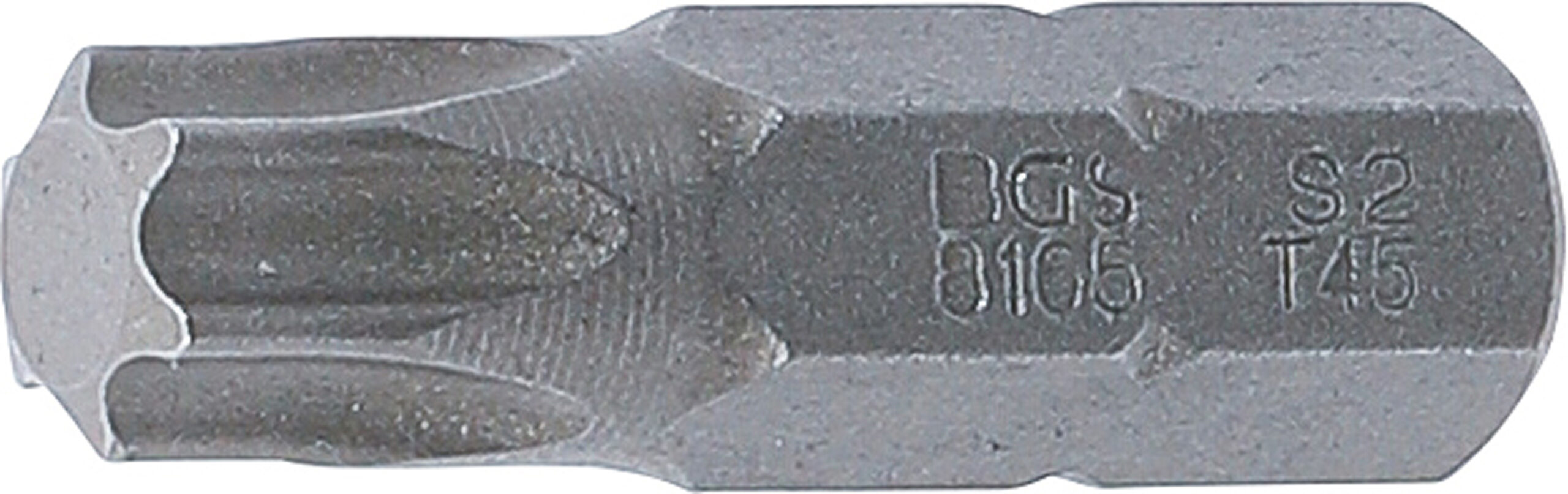 Bit | Längd 30 mm | Yttre sexkant 8 mm (5/16") | T-Profil (för Torx) T45