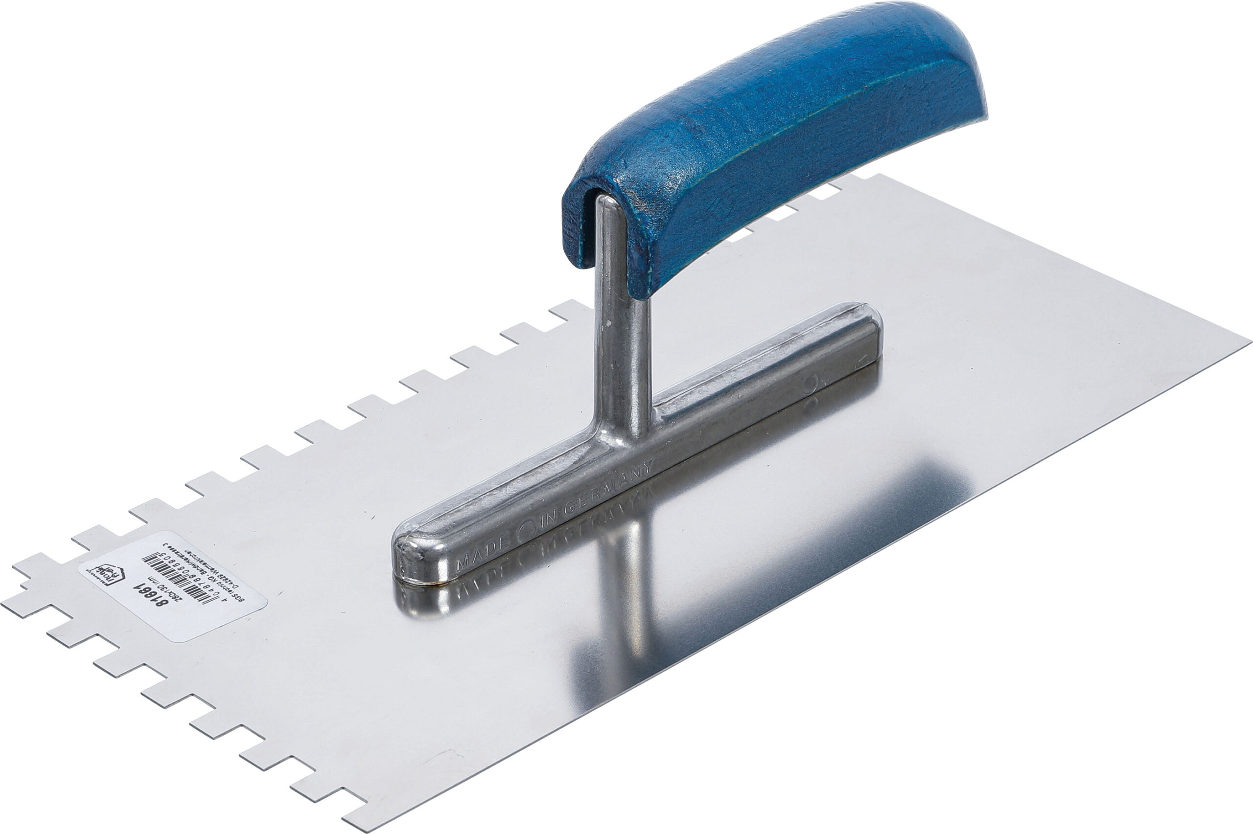 Tandad murslev | Rostfri | Fyrkantig tandning | 280 x 130 mm