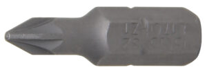 Bit | Längd 25 mm | Yttre sexkant 6,3 mm (1/4") | Krysspår PZ1