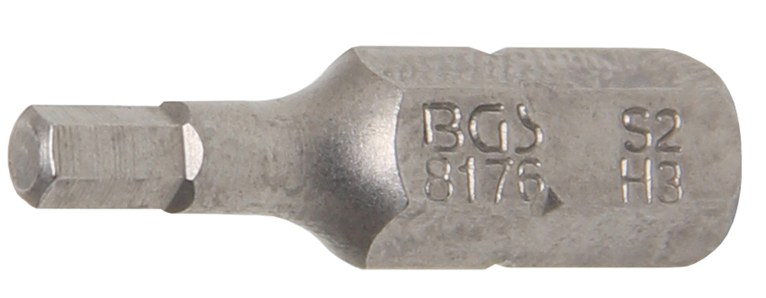 Bit | Längd 25 mm | Yttre sexkant 6,3 mm (1/4") | Inre sexkant 3 mm