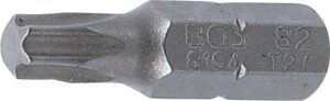 Bit | Längd 25 mm | Yttre sexkant 6,3 mm (1/4") | T-Profil (för Torx) T27