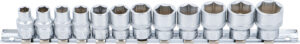Glödstift-Länknyckel-sats, Sexkant | 10 mm (3/8") | 8 - 19 mm | 12 delar