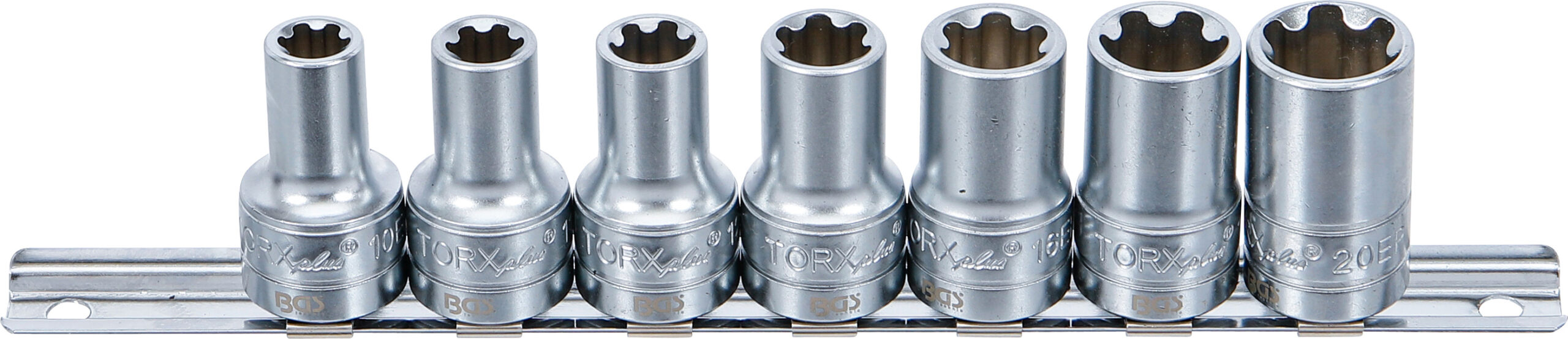 Hylsa-sats T-Profil Plus (för Torx Plus) | 10 mm (3/8") | 10EP - 20EP | 7 delar