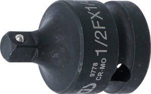 Kraft-Hylsnyckel-Adapter | Inre fyrkant 12,5 mm (1/2") - Yttre fyrkant 6,3 mm (1/4")